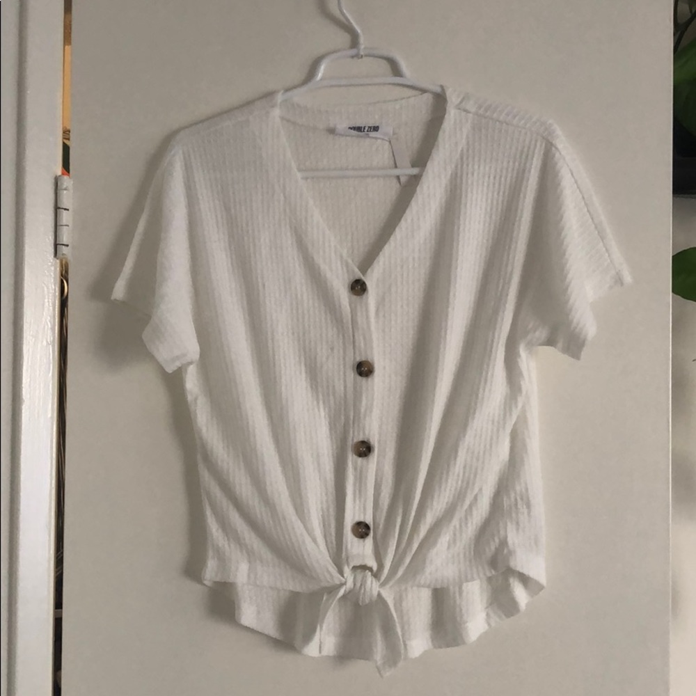 Basics Bundle: Black L/S + White S/S cute white T